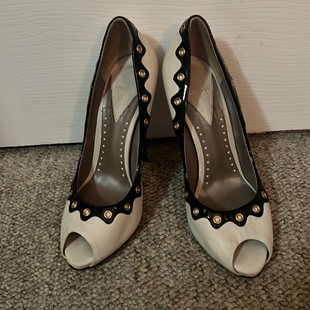 Versace Peep-Toe Pumps